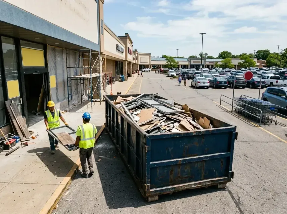 retail-store-renovation-debris-003 — frequently asked questions, Roll-off Dumpster Rentals in Tri-City, OR